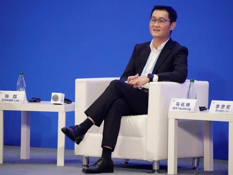 Năm 2020, Pony Ma từng vượt qua tỷ phú Jack Ma trở thành người giàu nhất Trung Quốc (Ảnh: Nguồn quốc tế)